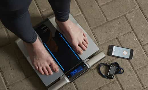 opiniones básculas de bioimpedancia Tanita para medir la grasa corporal, el peso, masa muscular